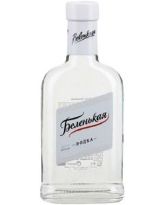 Водка Беленькая Люкс 0,1 л фляжка
